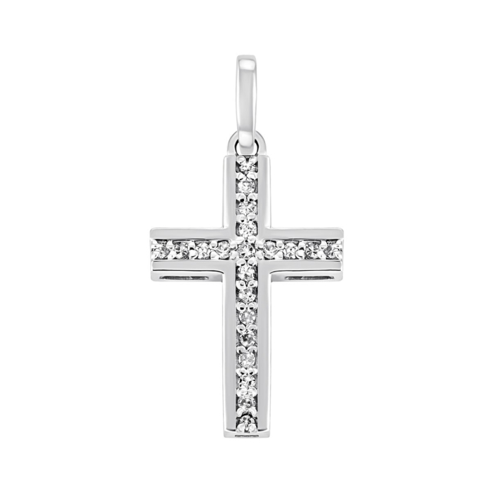 12345 Золотий хрестик з діамантами. Артикул UG5ПМ0020/1 12345 грн16,849 12345