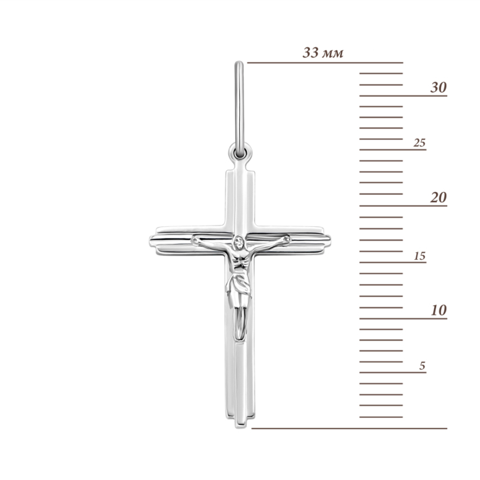 12345 Золотий хрестик. Розп'яття Христове.Артикул UG5501355б 12345 грн4,241 12345