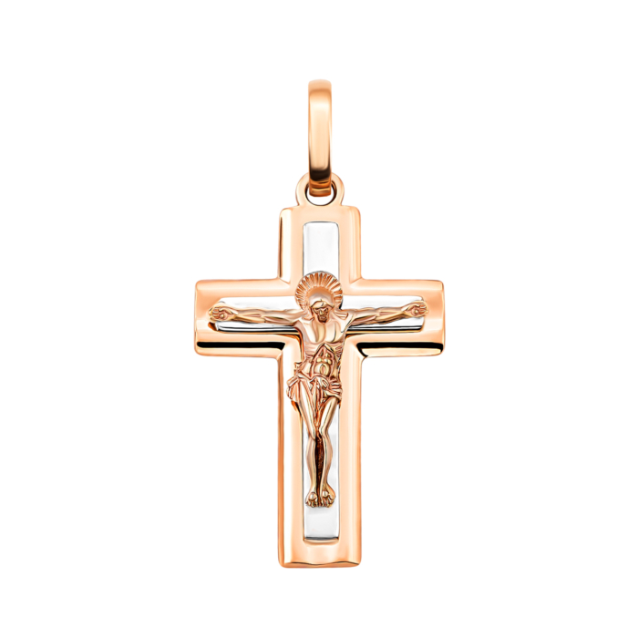 12345 Золотий хрестик. Розп'яття Христове.Артикул 501638 12345 грн9,937 12345