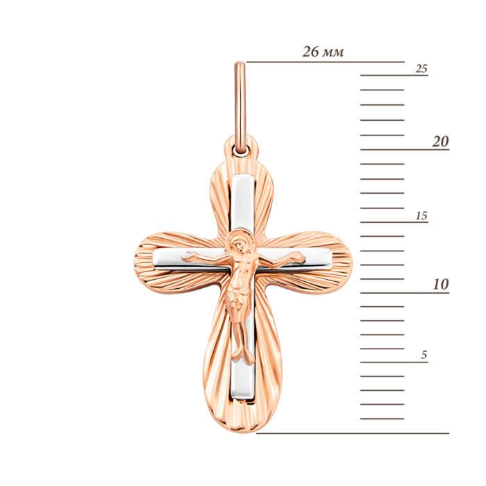 12345 Золотий хрестик. Розп'яття Христове.Артикул UG5506012кб 12345 грн4,948 12345