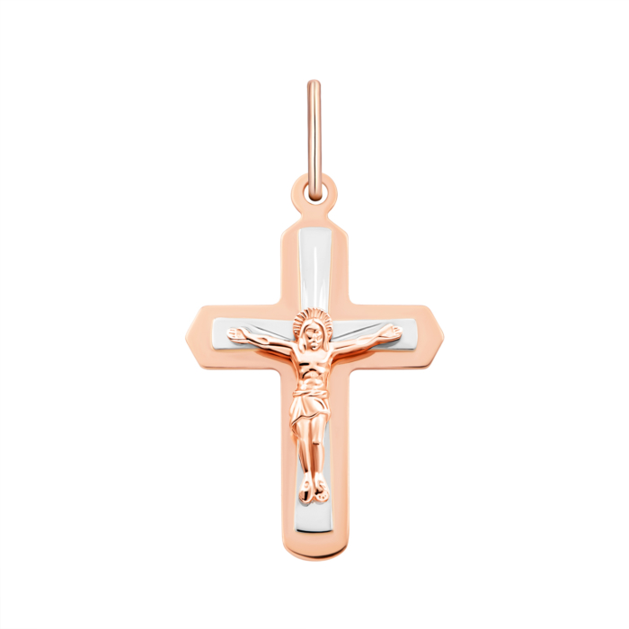 12345 Золотий хрестик. Розп'яття Христове.Артикул UG5526700 12345 грн3,742 12345