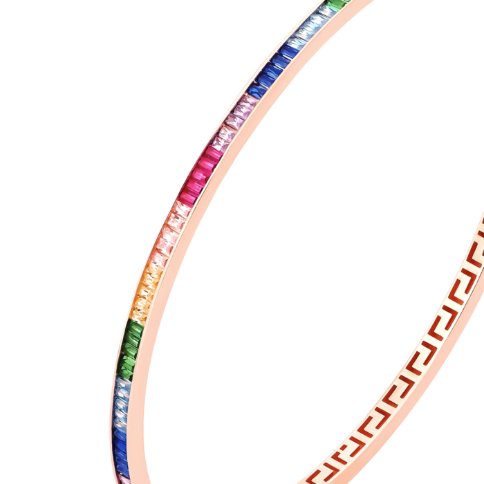 12345 Золотий жорсткий браслет з фіанітами.Артикул UG55/12/050 12345 грн30,417 12345