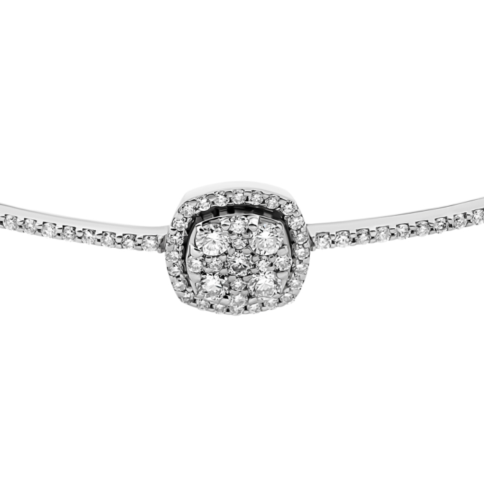 12345 Золотий жорсткий браслет з діамантами.Артикул UG55111010002 12345 грн97,633 12345