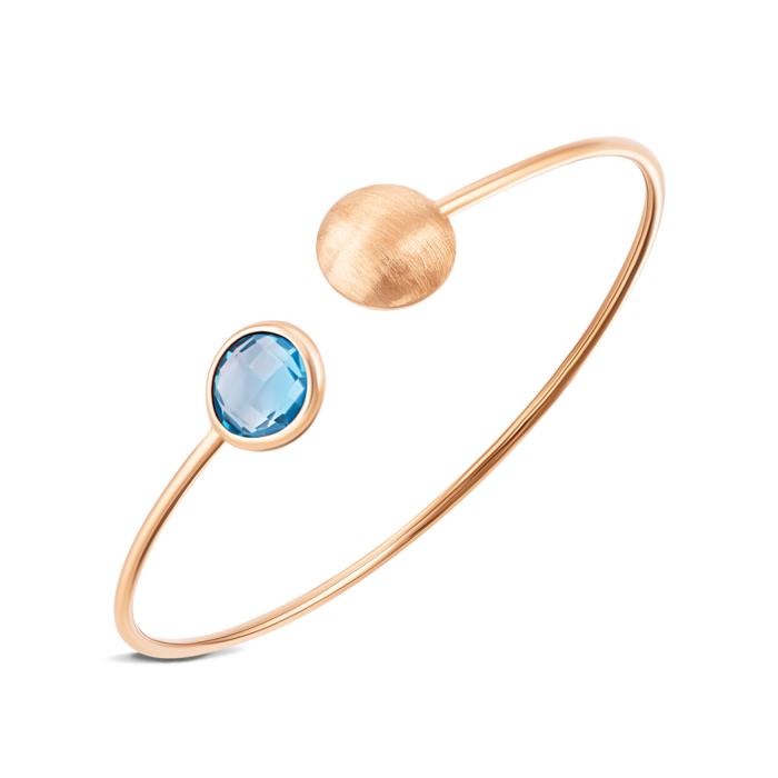 12345 Золотий жорсткий браслет з топазом.Артикул UG5б453тс 12345 грн17,988 12345