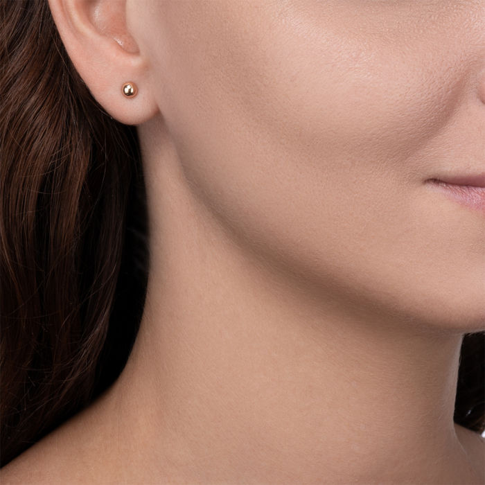 Золотые пуссеты. Артикул 21760