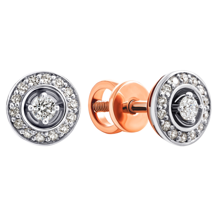 12345 Золоті пусети з діамантами. Артикул UG5880233-СП 12345 грн32,536 12345