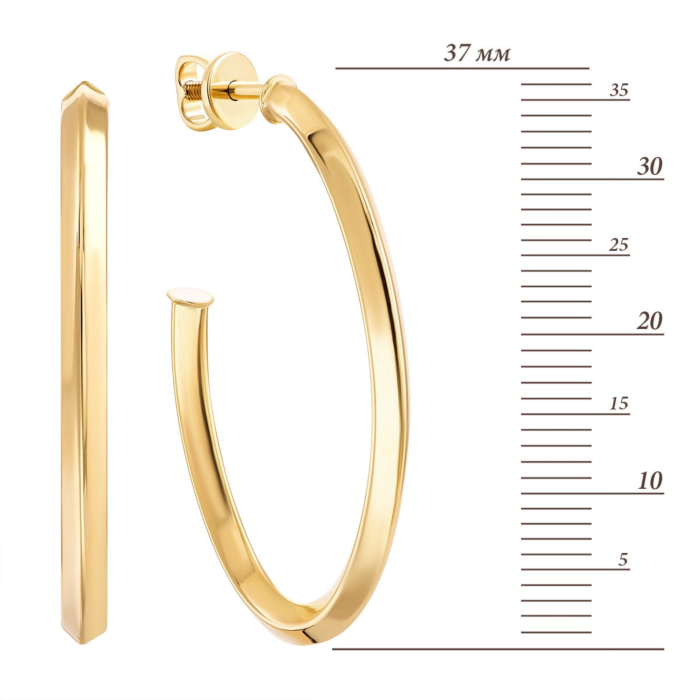 12345 Золоті сережки.Артикул UG52/50/013/2 12345 грн12,962 12345