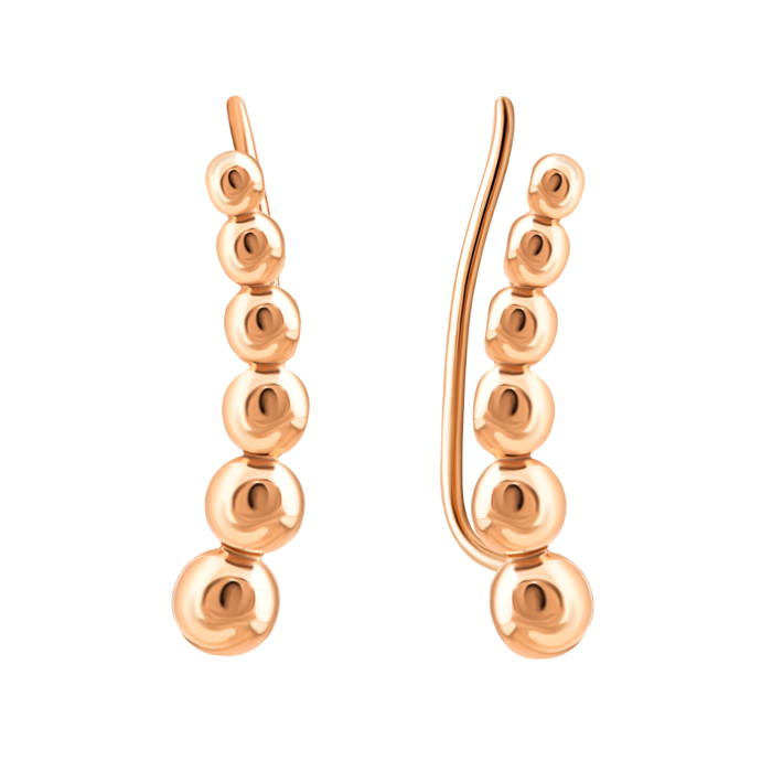 12345 Золоті сережки-кафи.Артикул UG5200406710101 12345 грн5,072 12345