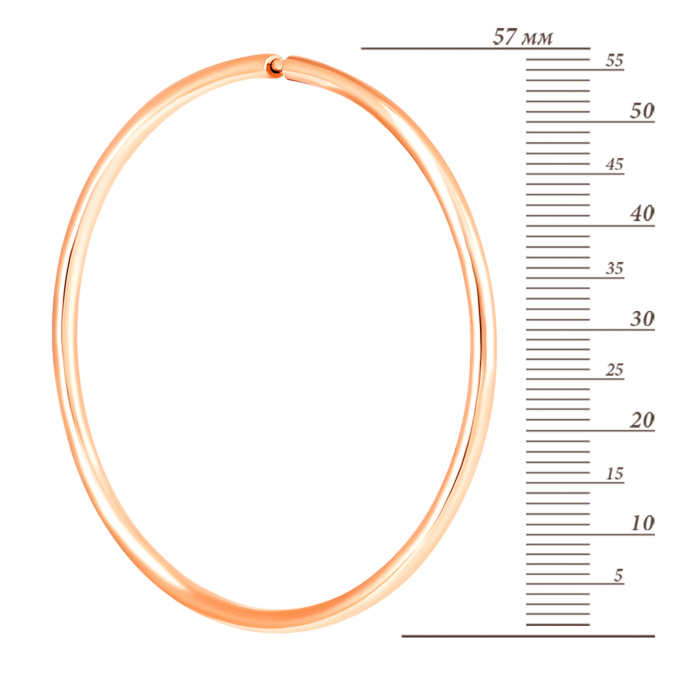 12345 Золоті сережки-конго. Артикул UG5СБ014.6и 12345 грн32,215 12345