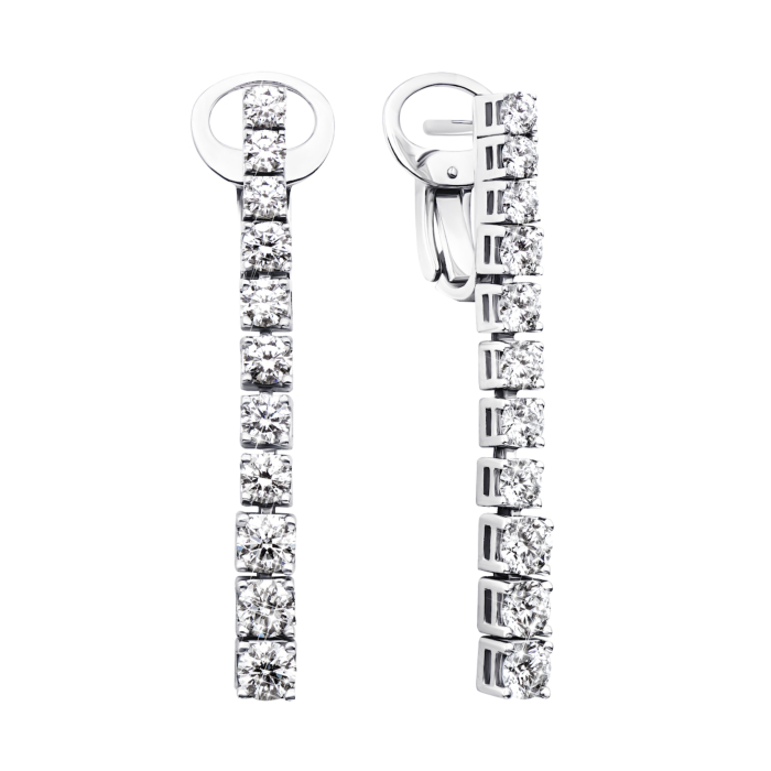 12345 Золоті сережки-підвіски з діамантами (51870/4б) 12345 грн788,206 12345