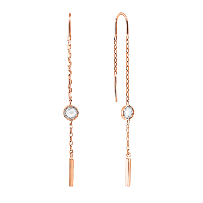 12345 Золоті сережки-протяжки. Артикул UG5СПП255и 12345 грн10,589 12345