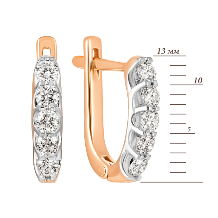 12345 Золоті сережки з діамантами.Артикул UG522878BR 12345 грн95,982 12345