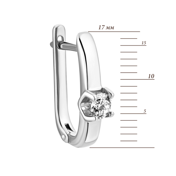 12345 Золоті сережки з діамантами.Артикул UG52104311202 12345 грн89,159 12345