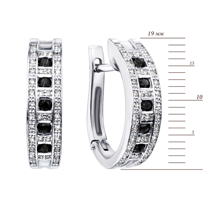 12345 Золоті сережки з діамантами (53793/02/1/8477) 12345 грн65,479 12345