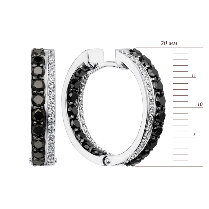 12345 Золоті сережки з діамантами (53821/02/1/8454) 12345 грн141,646 12345