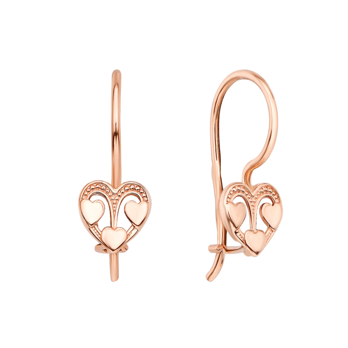 12345 Золоті сережки Серце (2246/01/0 (2246) 12345 грн3,740 12345