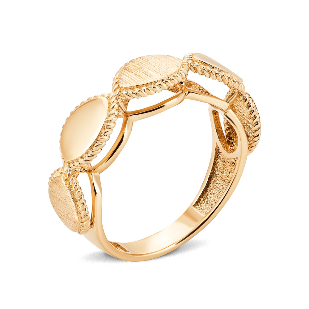 12345 Золота каблучка без вставки. Артикул UG51/201/081/2 12345 грн11,593 12345