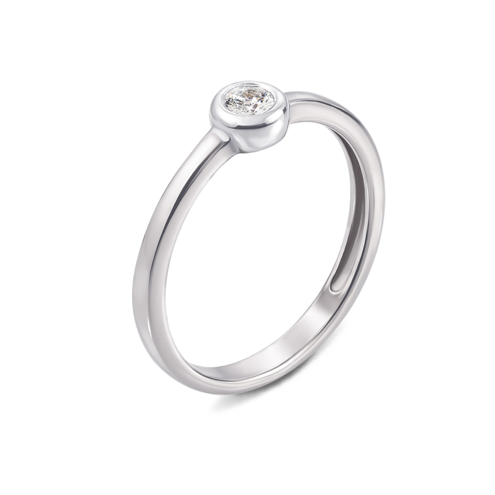 12345 Золота каблучка з фіанітом S Zirconia. Артикул 13108/02/1/35 12345 грн4,614 12345