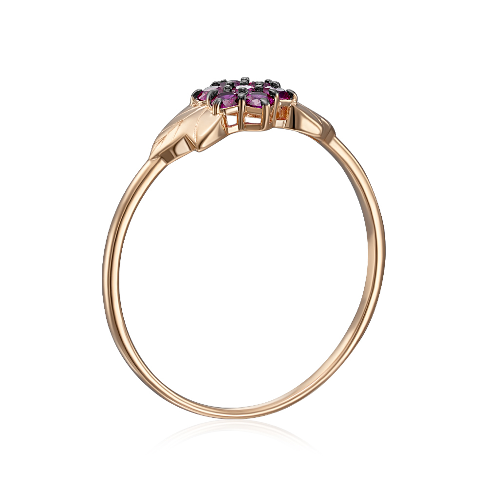 12345 Золота каблучка з фіанітами. Артикул 18521/01/1/306 12345 грн4,594 12345