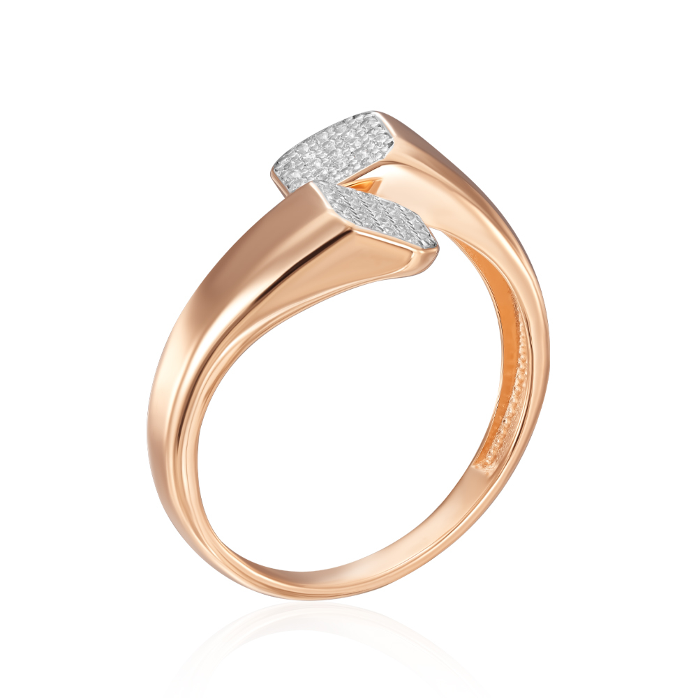 12345 Золота каблучка з фіанітами. Артикул 18921/01/1/1 12345 грн11,953 12345