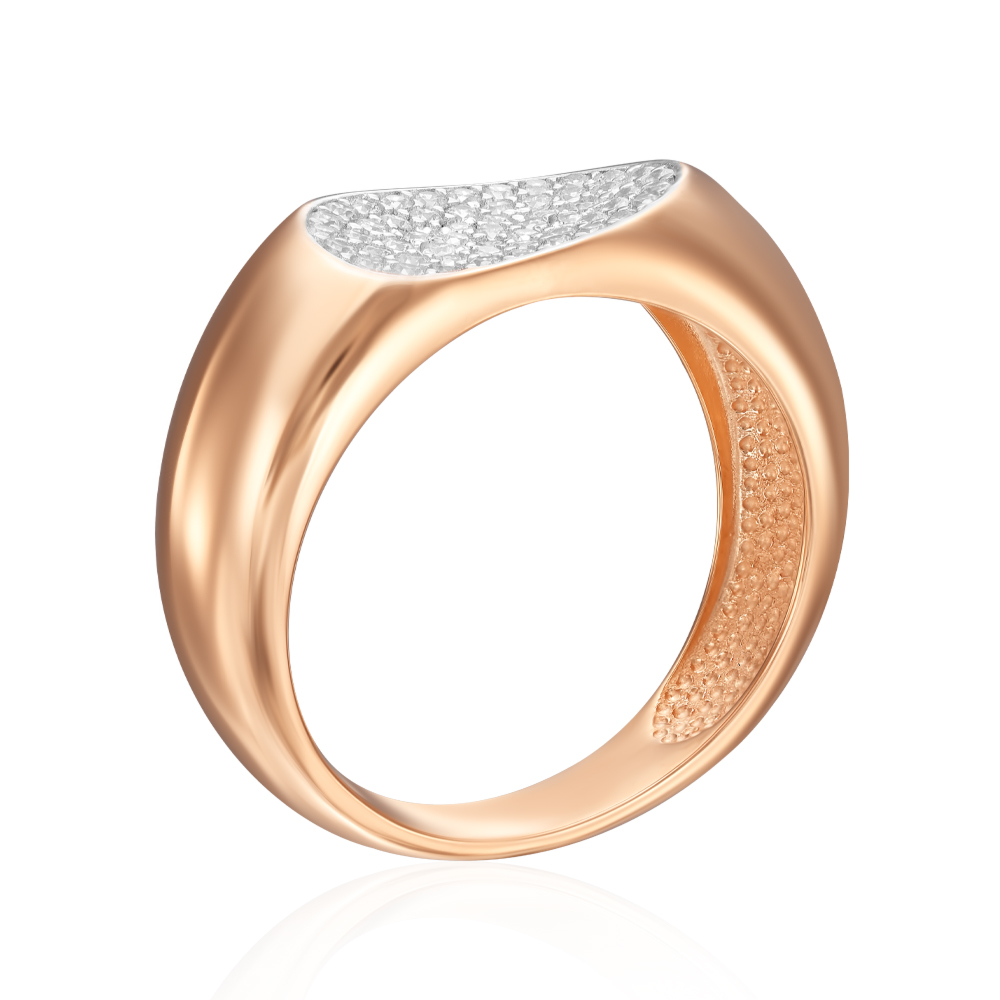 12345 Золота каблучка з фіанітами. Артикул 18932/01/1/1 12345 грн13,570 12345