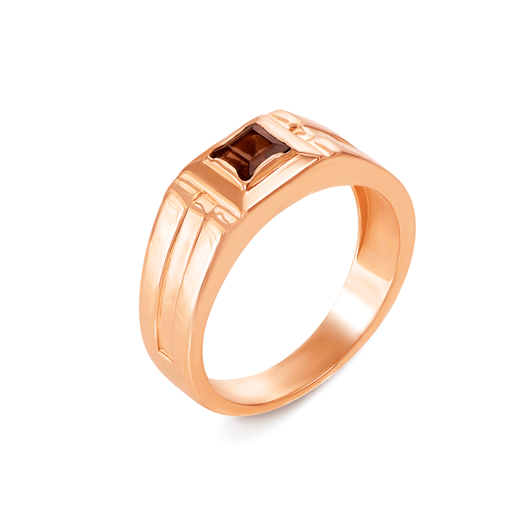 12345 Золота печатка з раухтопазом. Артикул 19103/раух 12345 грн27,555 12345