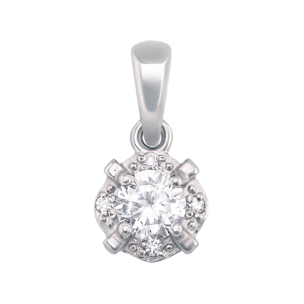 12345 Золота підвіска з фіанітами. Артикул 31130/б кс 12345 грн3,233 12345