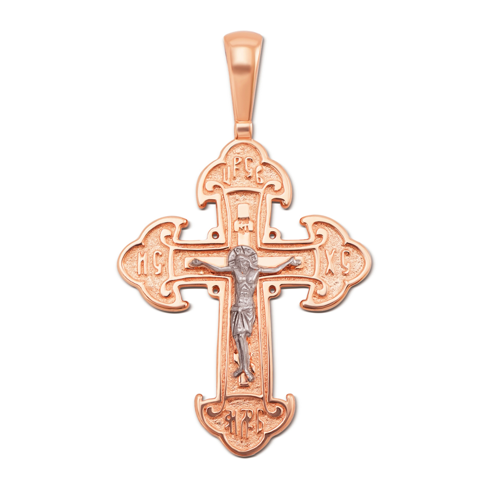 12345 Золотий хрестик. Розп'яття Христове. Артикул 31220/1 12345 грн27,053 12345