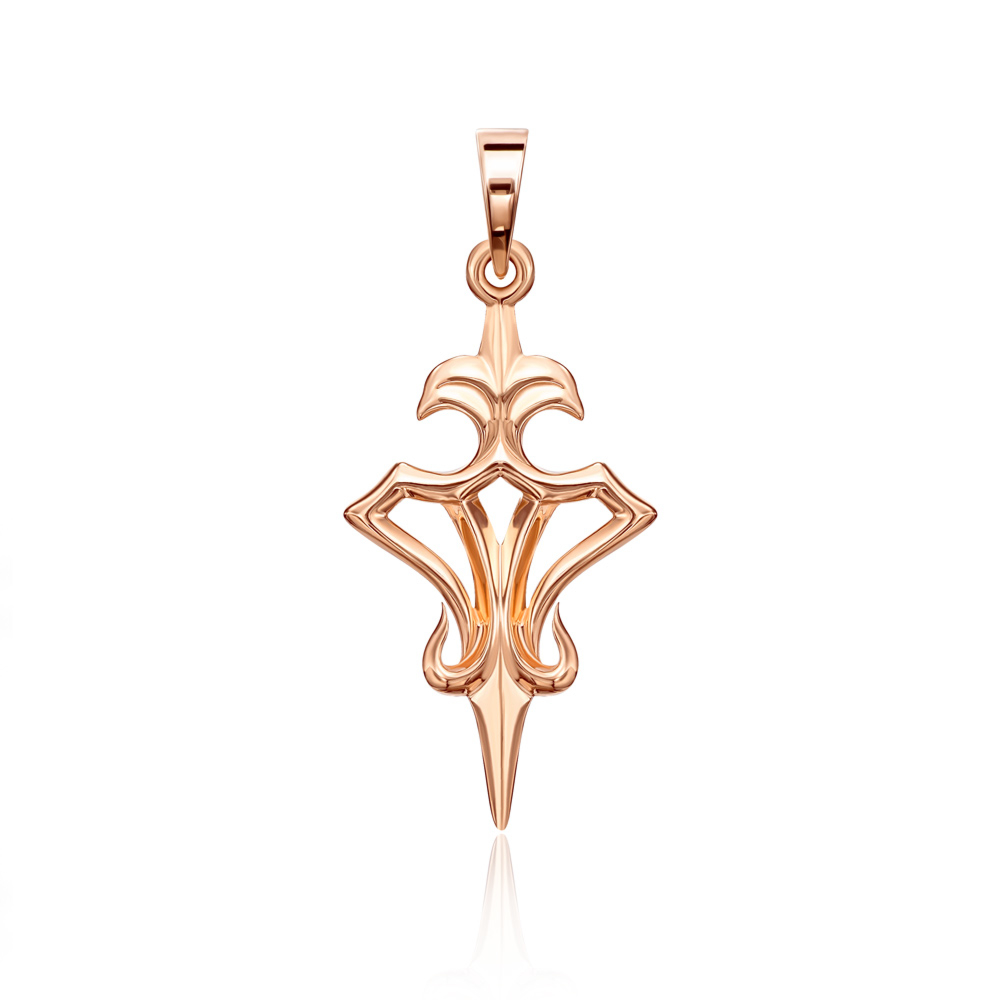 12345 Золотий чоловічий підвіс без вставки. Артикул 31870/01/0 12345 грн6,020 12345