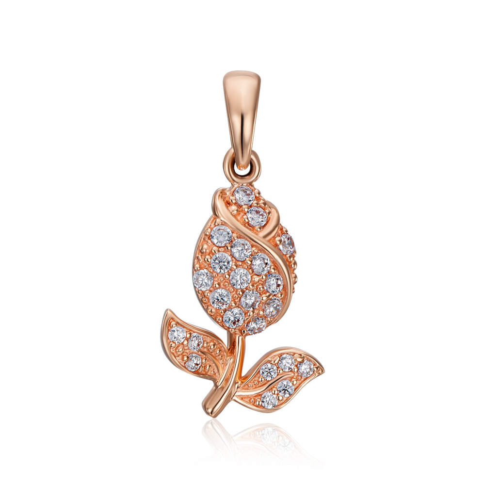 12345 Золота підвіска з фіанітами. Артикул 32302/01/0/36 12345 грн2,811 12345