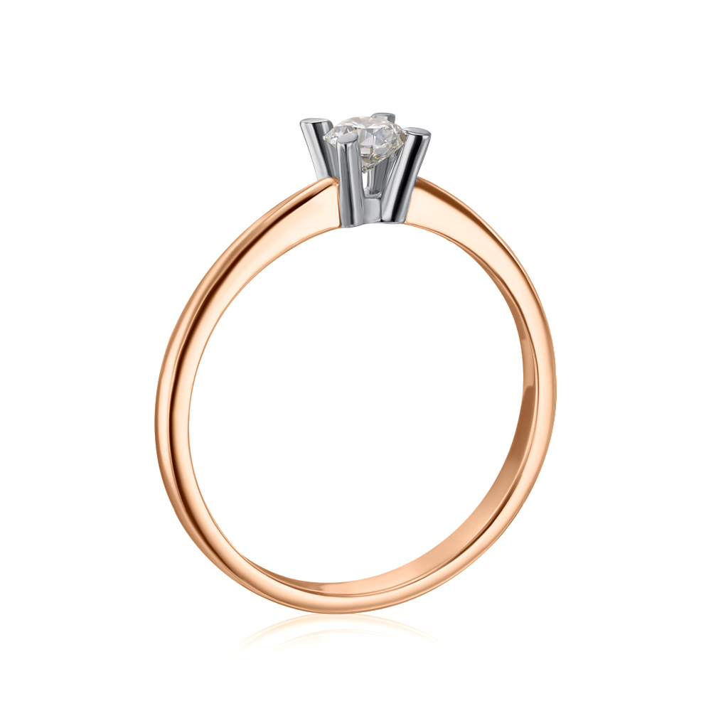 12345 Золота каблучка з діамантом. Артикул 53187/14/1/8310 12345 грн115,941 12345