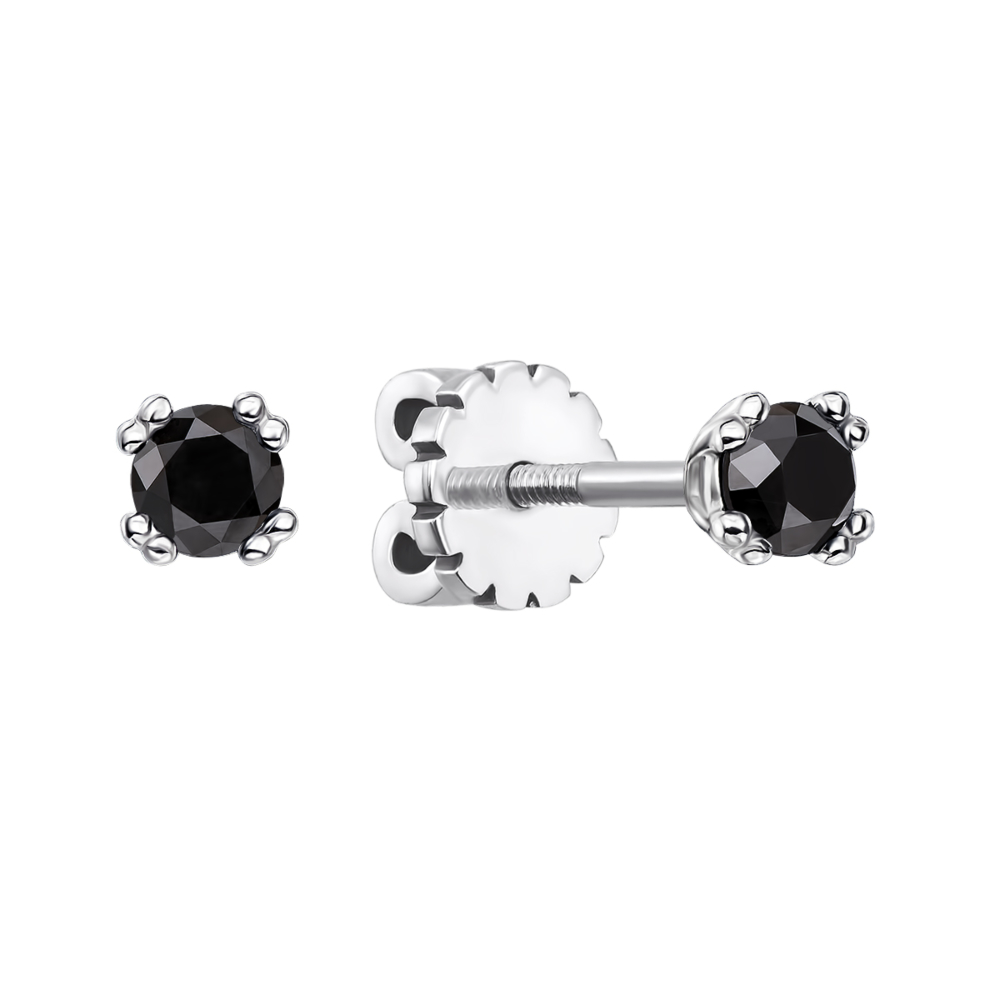 12345 Золоті пусети з діамантами. Артикул 53722/02/1/8158 (53722/б ч) 12345 грн17,568 12345