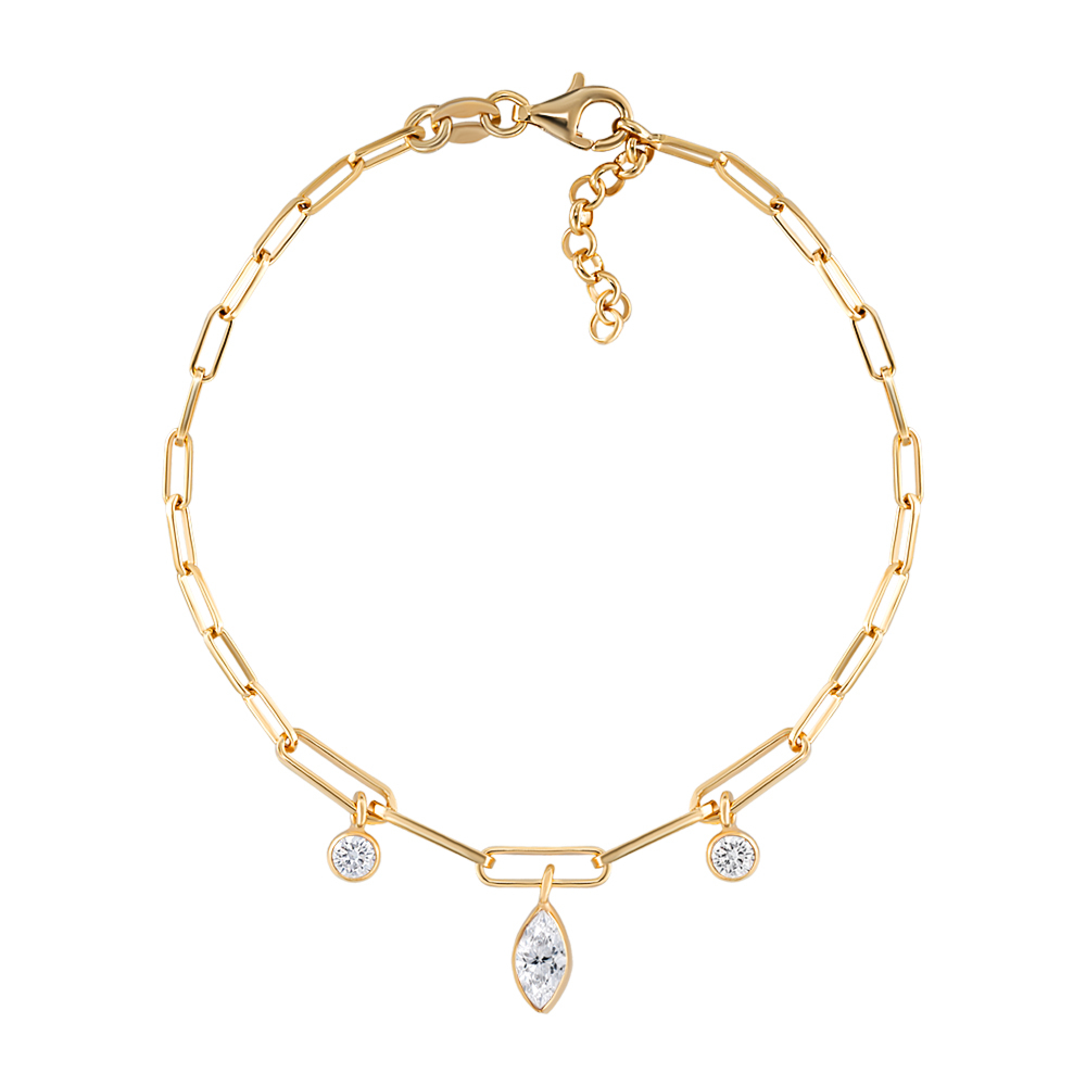 12345 Срібний браслет з фіанітами. Артикул BRT  9511 G-B/20/1 12345 грн1,579 12345