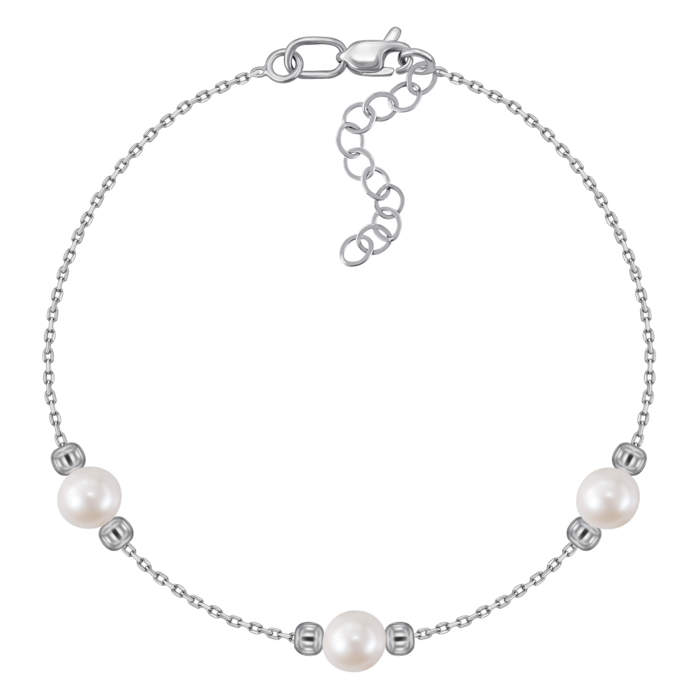 12345 Золотий браслет з перлами. Артикул F-K-2549-B/02/21048 12345 грн9,614 12345