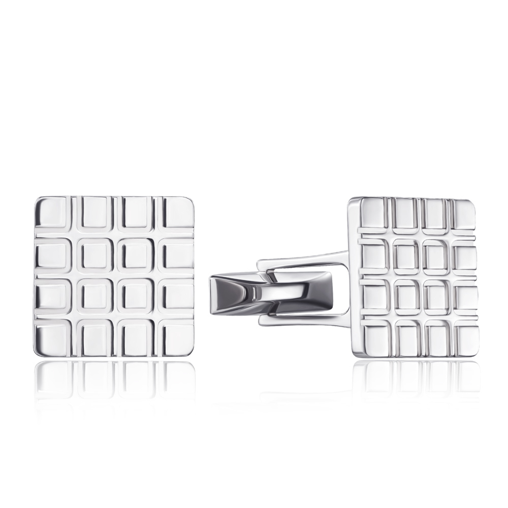 12345 Срібні запонки без вставки. Артикул GTGXX000023-Z/12 12345 грн6,005 12345