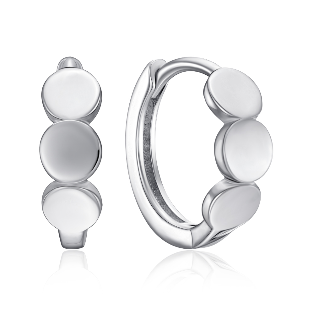 Серебряные серьги-конго. Артикул JB01444-E/12