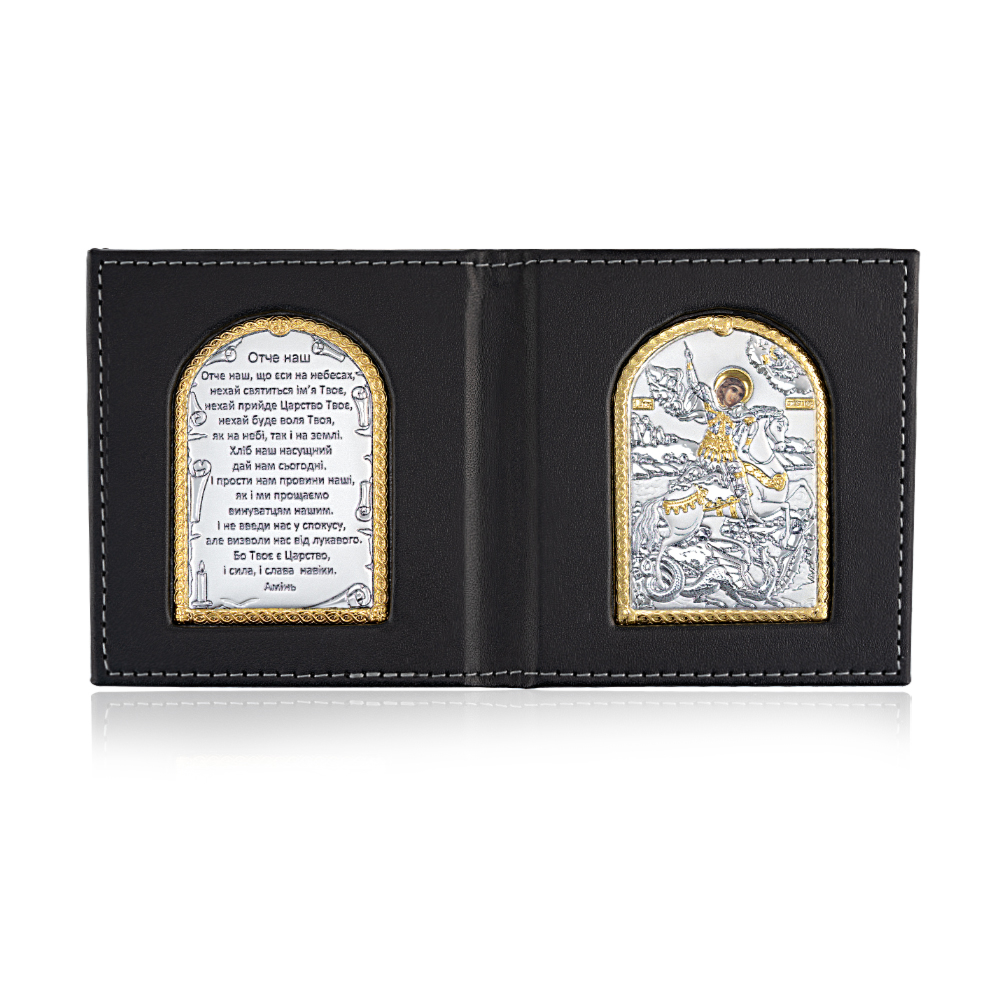 Серебряная икона. Артикул K/004G/UA