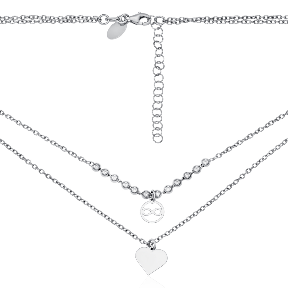 12345 Срібне кольє. Артикул KCV252_CL-K/12 12345 грн3,191 12345