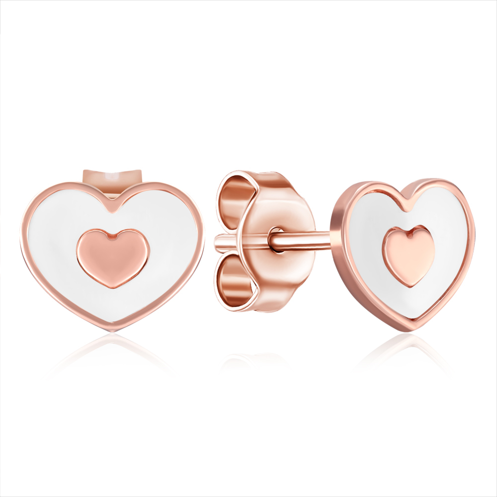 12345 Срібні пусети з перламутром. Артикул ORT  8763 P-E/17/1101 12345 грн826 12345