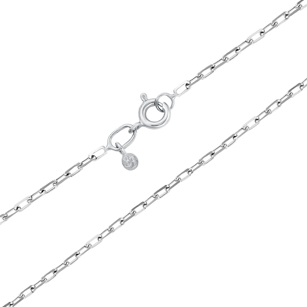 12345 Срібний ланцюжок без вставки. Артикул 66923-2-8/12 (с66923 алм) 12345 грн626 12345