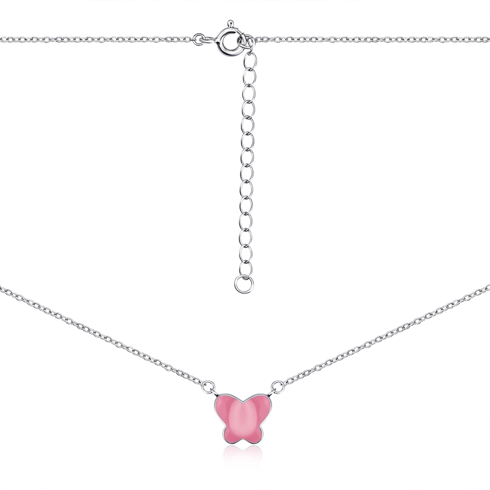 12345 Срібне кольє з емаллю. Артикул S3651-K/12/849 12345 грн1,071 12345