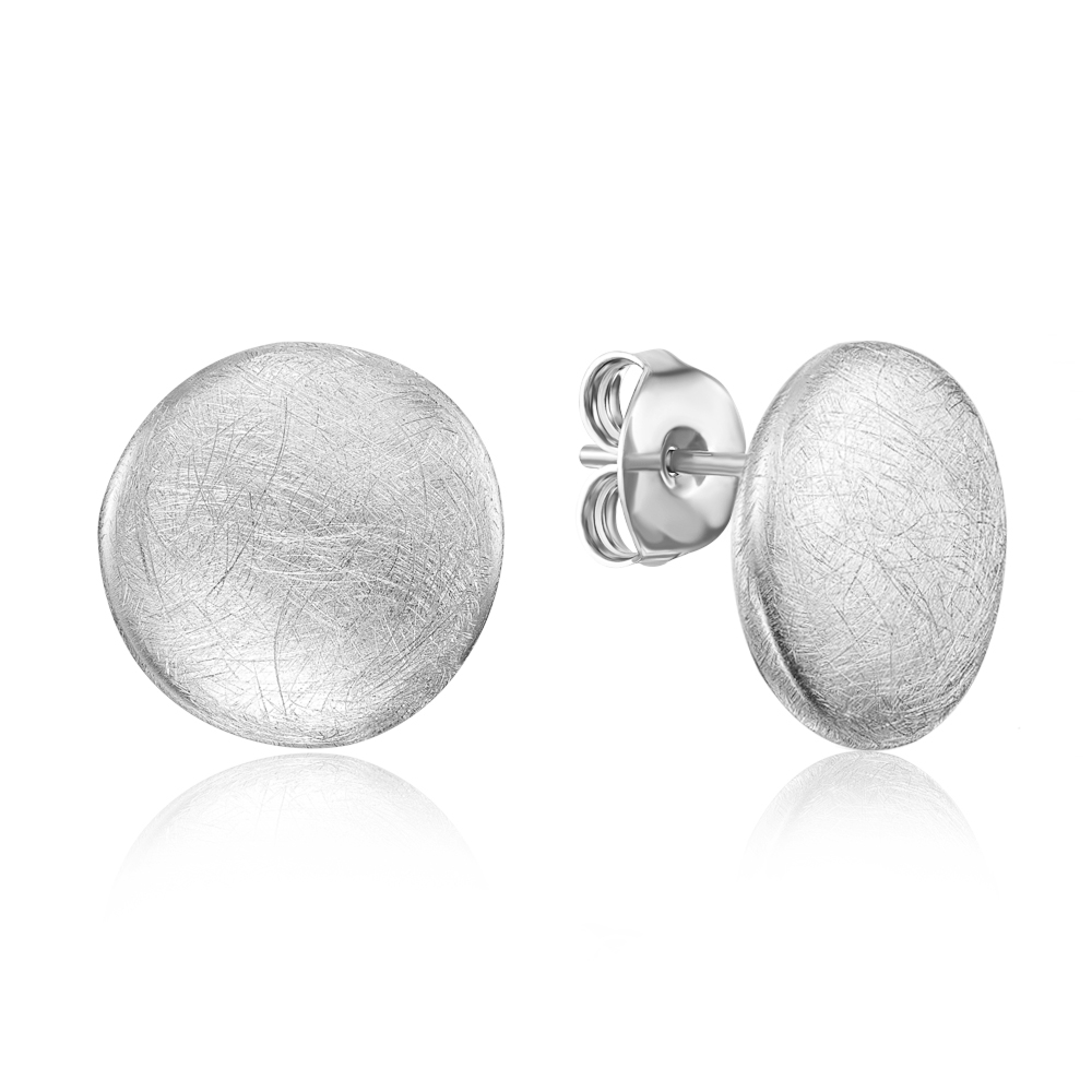 12345 Срібні сережки-пусети. Артикул 5AG0027B-1-E/12 12345 грн8,497 12345