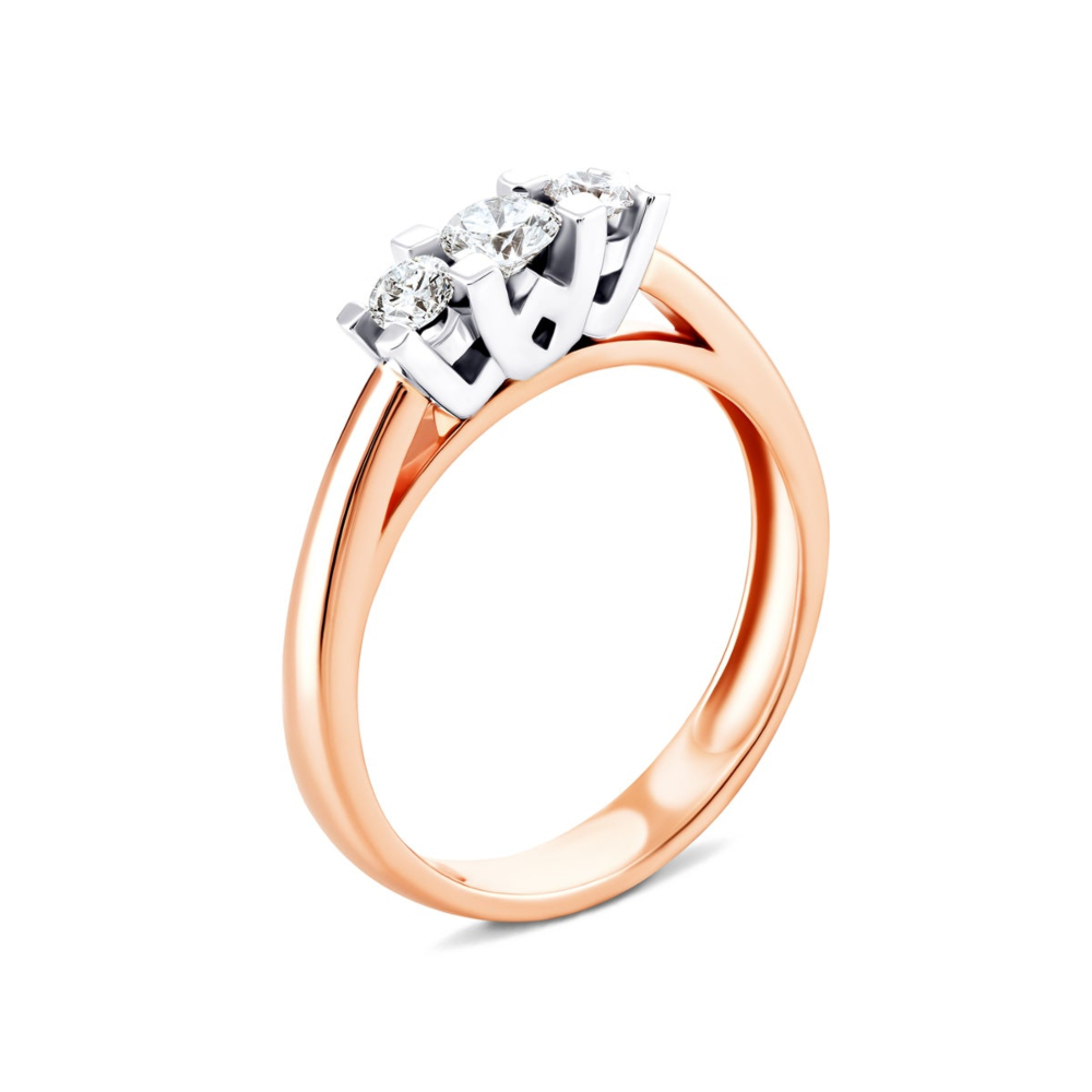 12345 Золота каблучка з діамантами. Артикул UG5КДz7545 12345 грн91,191 12345