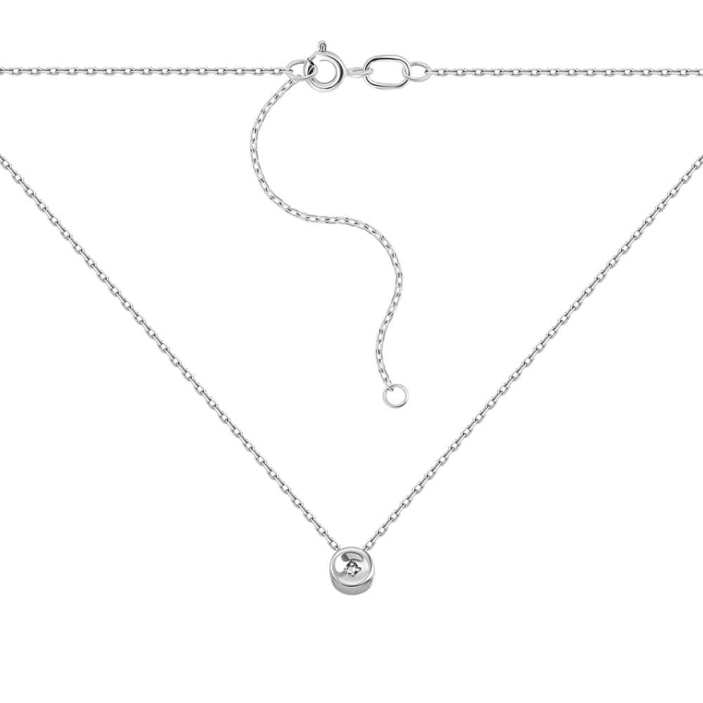 12345 Золоте кольє з діамантом.Артикул UG5КЛz 7017/1 12345 грн13,230 12345