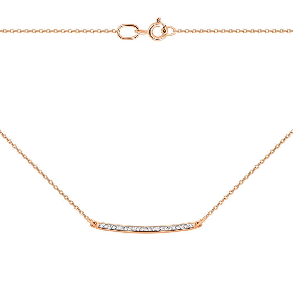 12345 Золоте кольє з діамантами. Артикул UG5560092/66943/01/1/8007 12345 грн16,103 12345