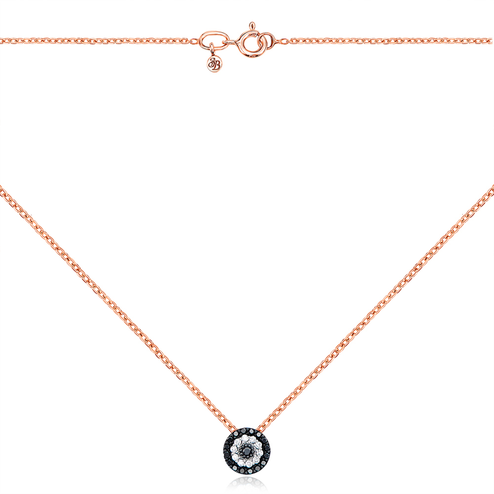 12345 Золоте кольє з діамантами. Артикул 560096/66024-3/01/1/10433 12345 грн23,956 12345