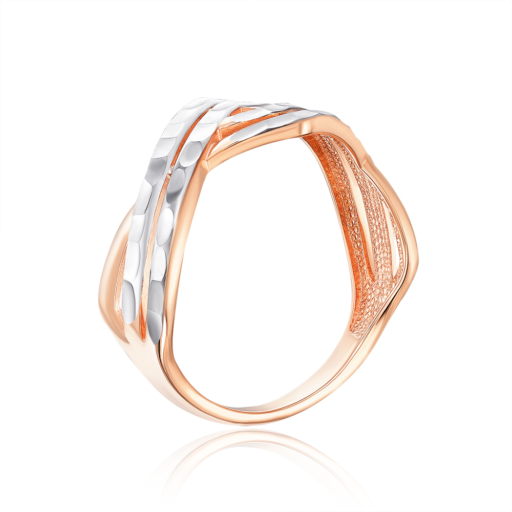 12345 Золота каблучка з алмазною гранню. Артикул 13727/01/3 12345 грн11,033 12345