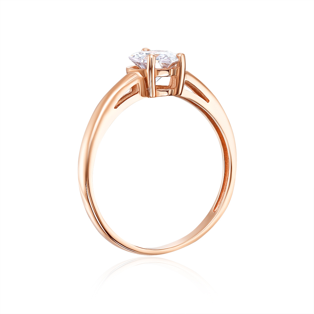 12345 Золота каблучка з фіанітом. Артикул 13114 12345 грн5,867 12345